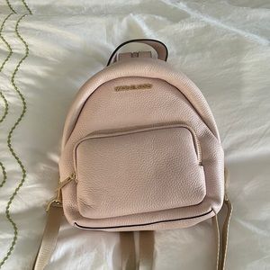 Brand new Michael Kors blush backpack